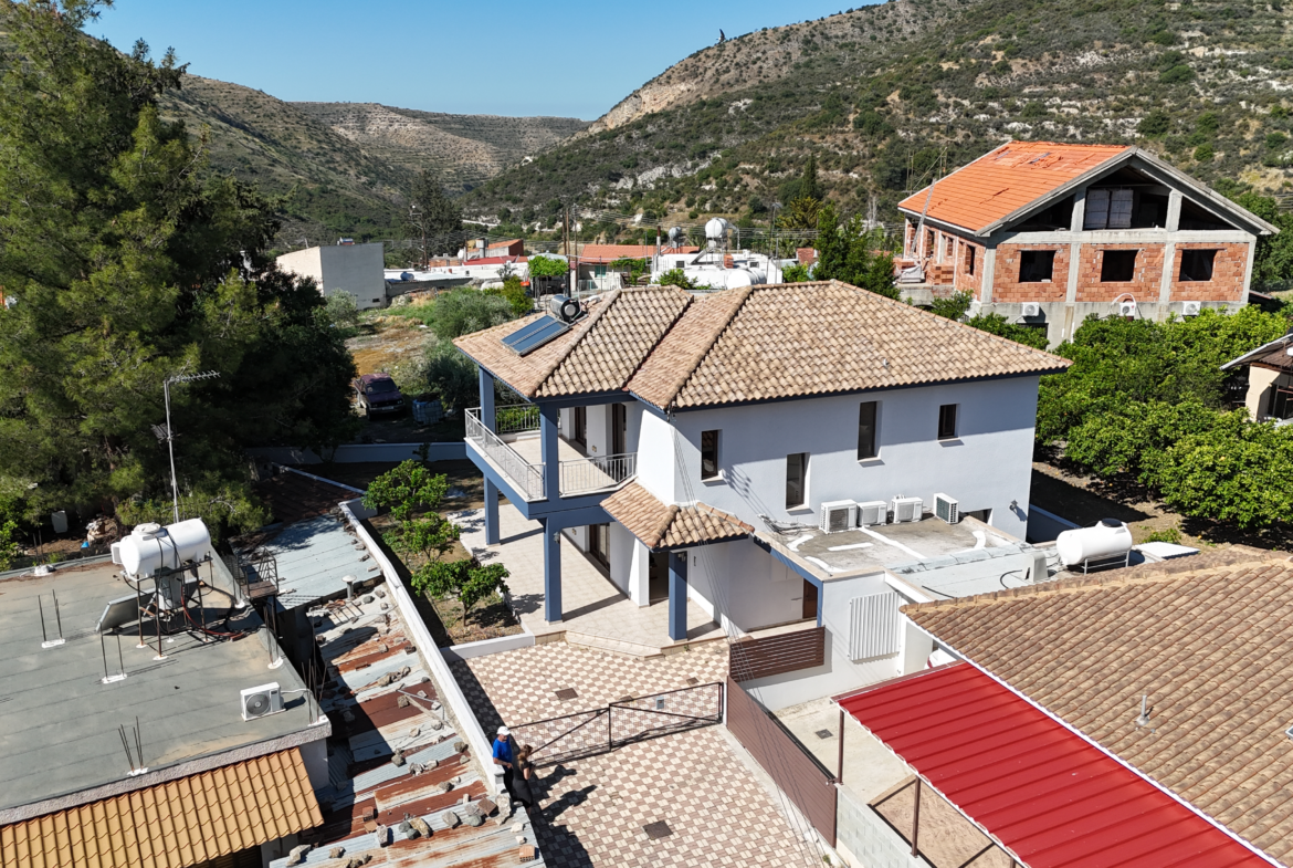 Bright 4-Bedroom Detached House with Mature Fruit Garden for Sale, Apsiou, Limassol