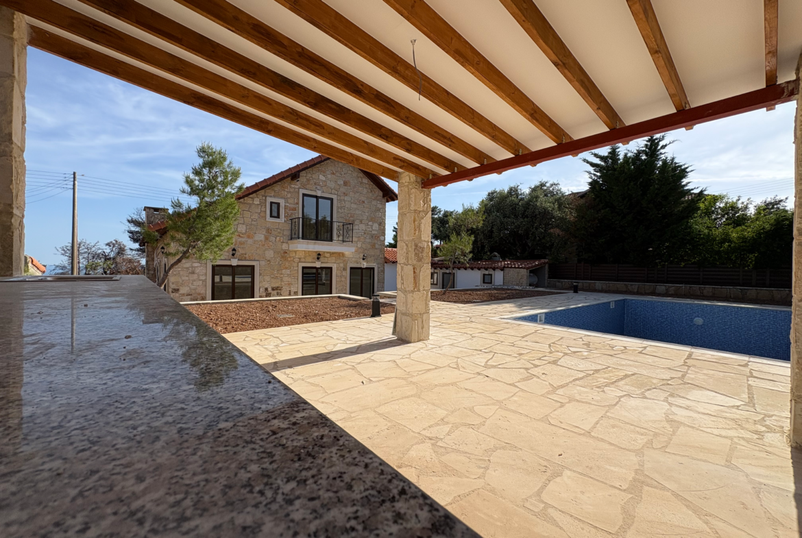 Key Ready 4-Bedroom House with Private Pool & Maids House For Sale, Reduced VAT, Souni, Limassol