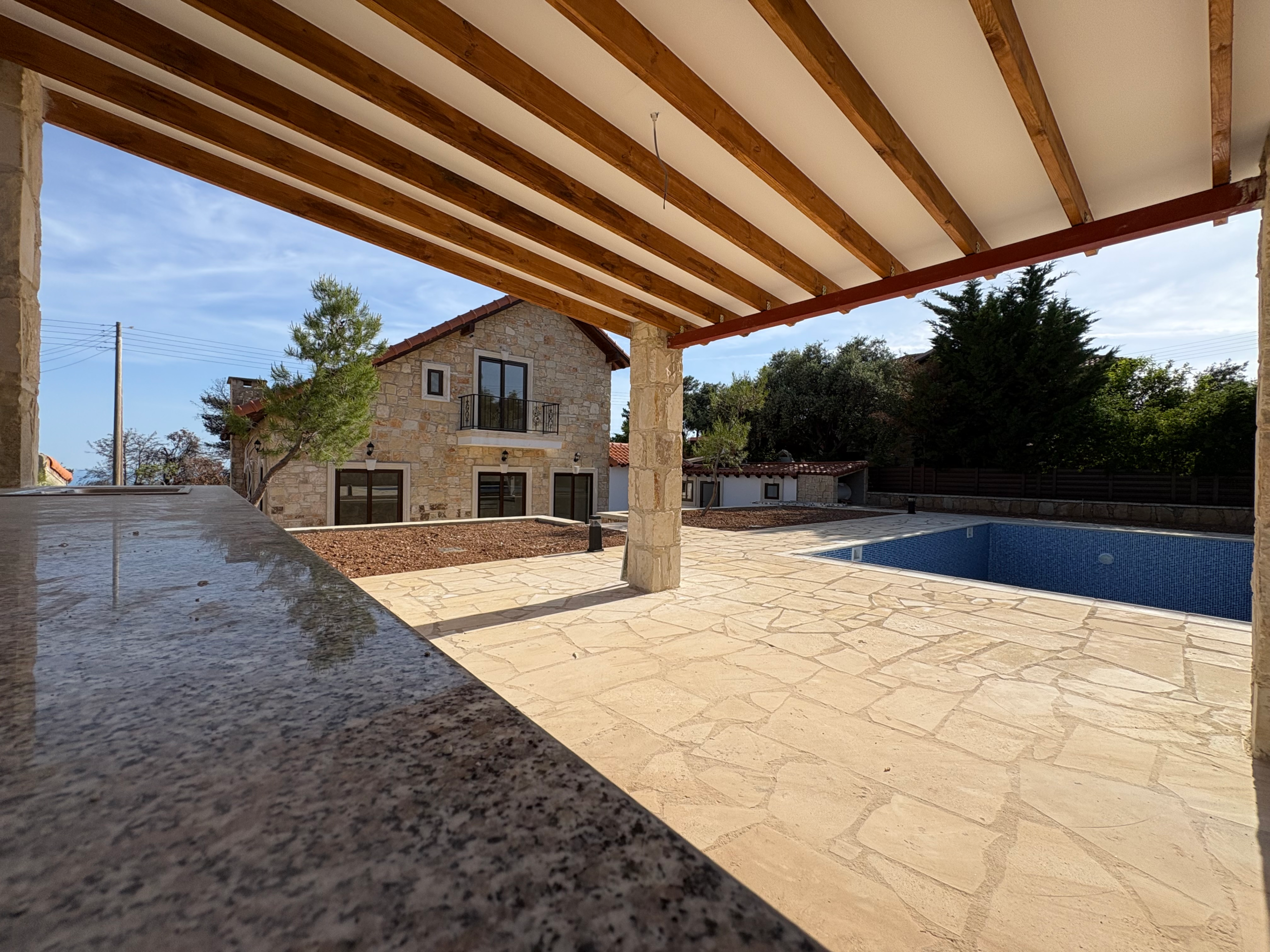 Key Ready 4-Bedroom House with Private Pool & Maids House For Sale, Reduced VAT, Souni, Limassol