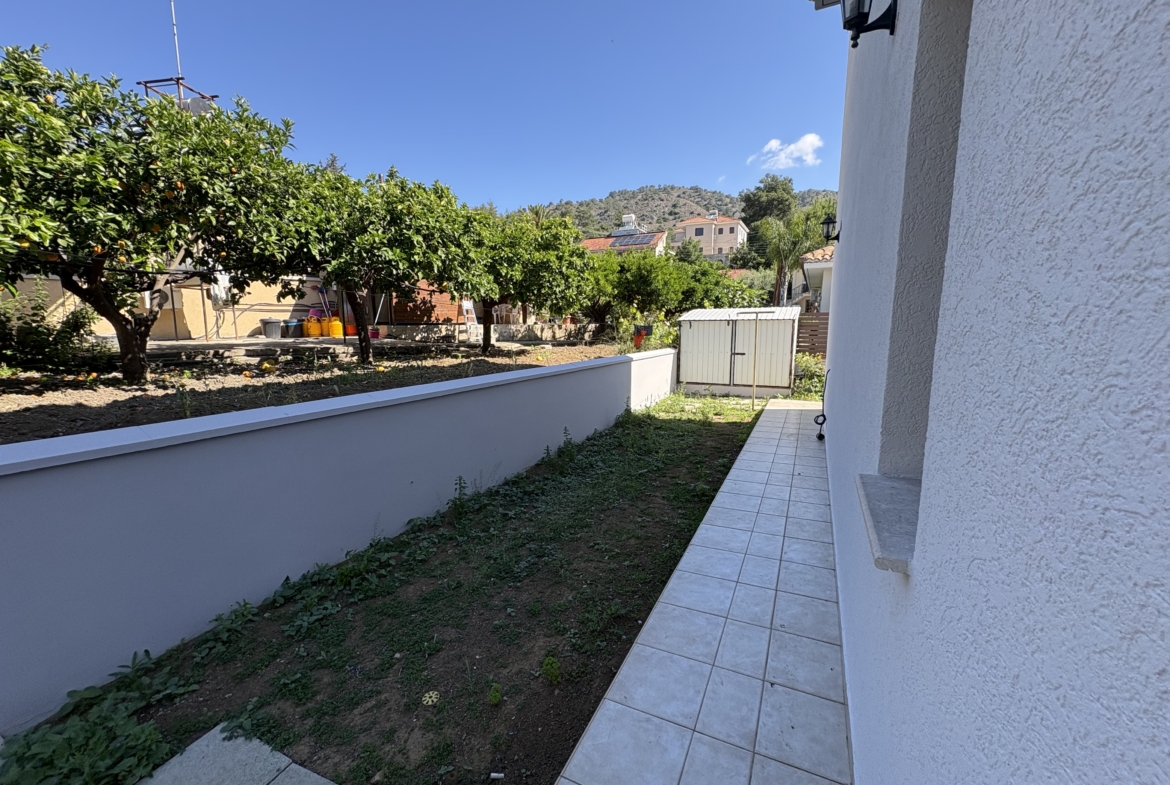 Bright 4-Bedroom Detached House with Mature Fruit Garden for Sale, Apsiou, Limassol