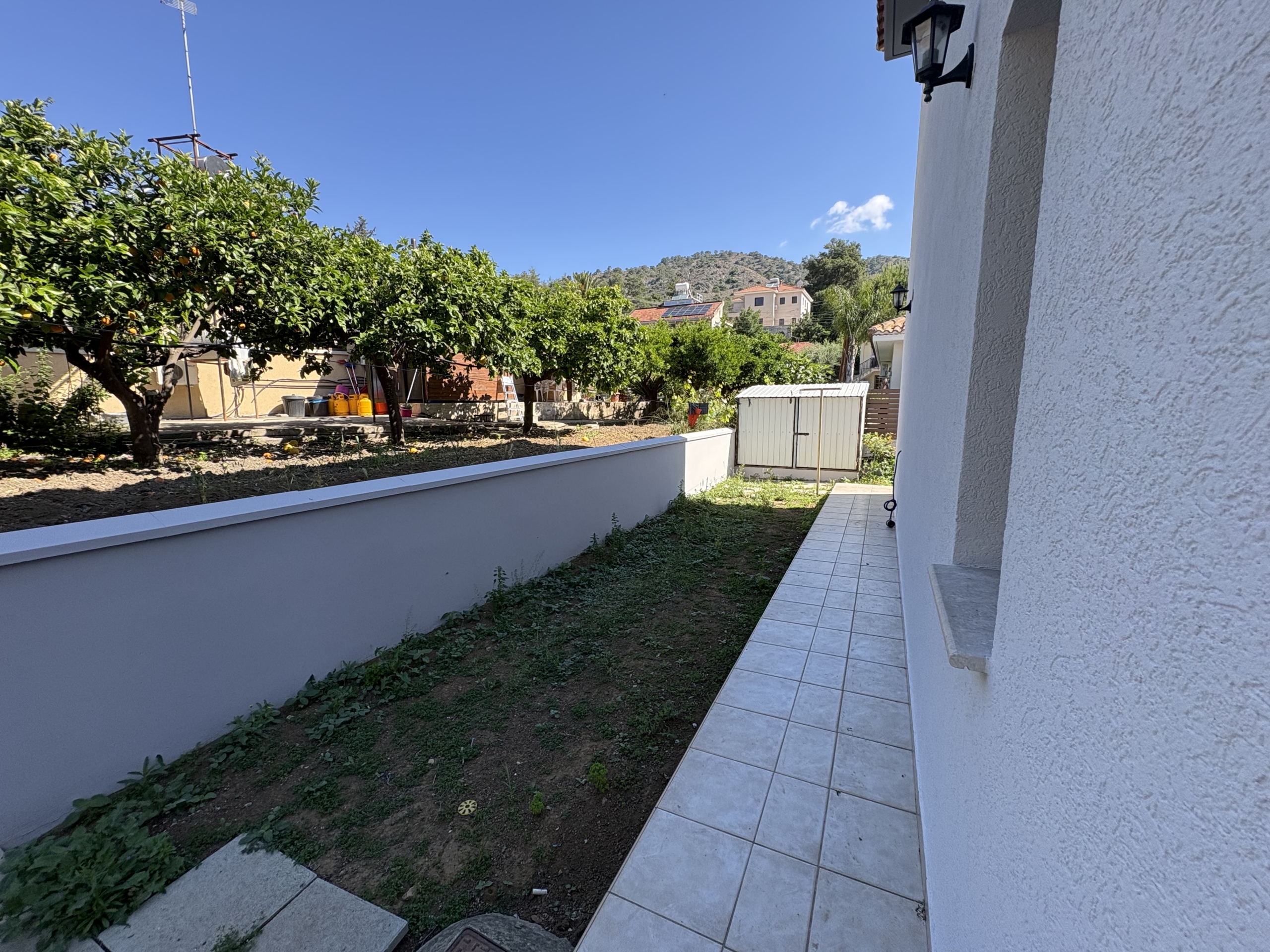 Bright 4-Bedroom Detached House with Mature Fruit Garden for Sale, Apsiou, Limassol