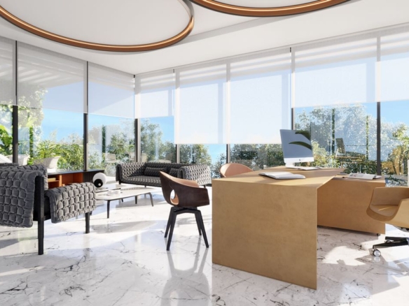 Premium 8th Floor Office with Panoramic Views for Sale, Kapsalos, Limassol