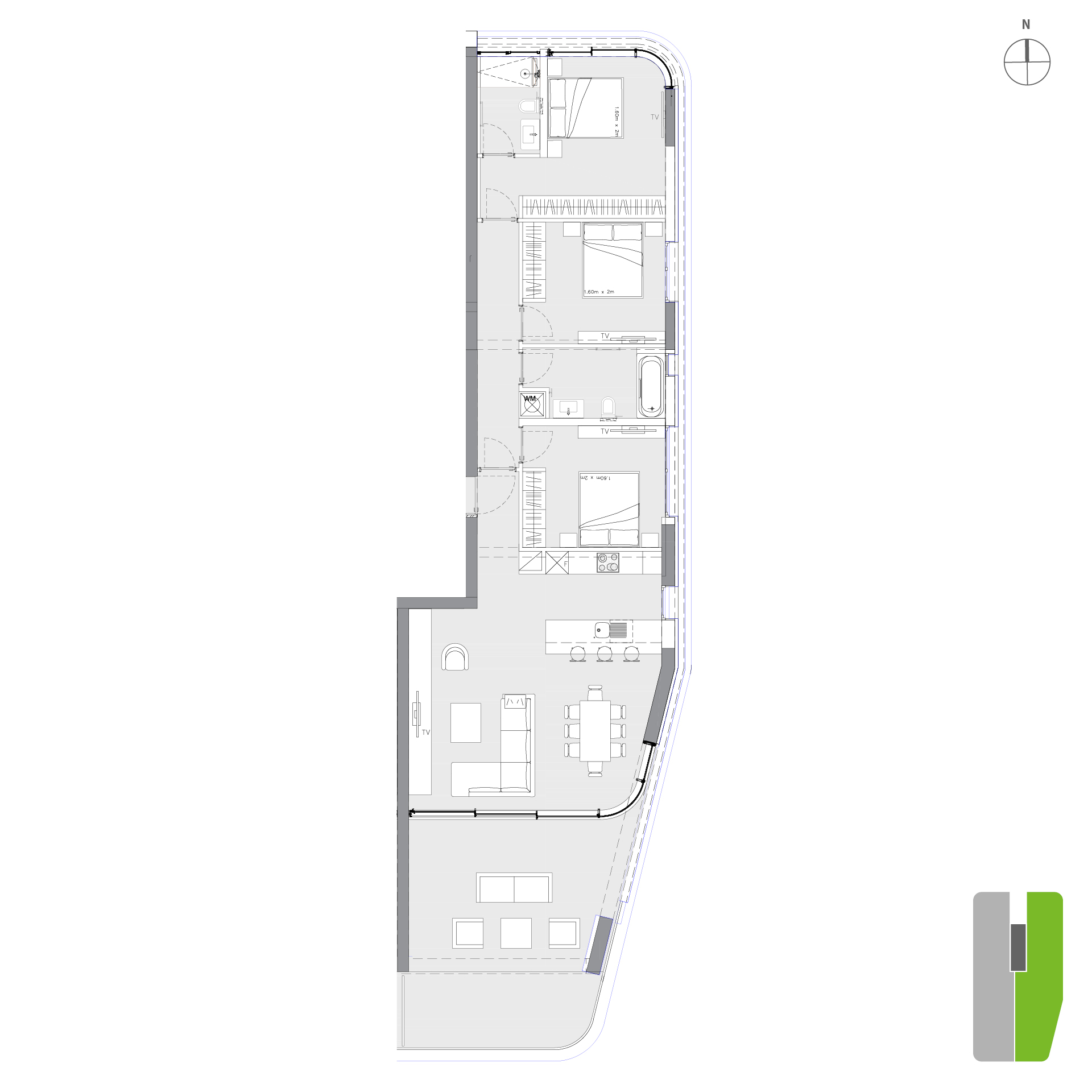 Ultra-Luxury 3-Bedroom Beachfront Apartment with Panoramic Sea Views For Sale, Pareklissia, Limassol