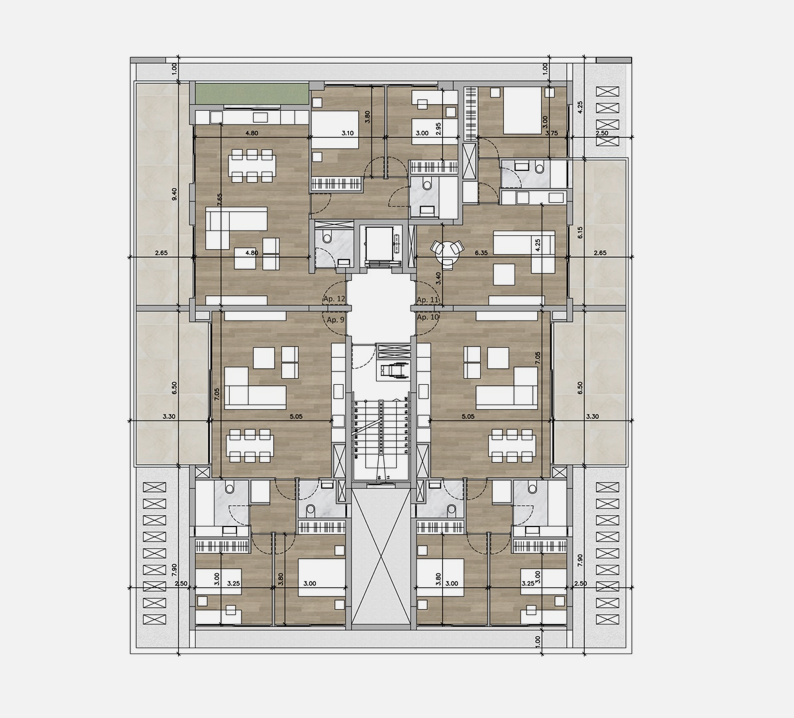 Modern 2-Bedroom Apartment for Sale, Expansive Covered Veranda, Potamos Germasogeia, Limassol