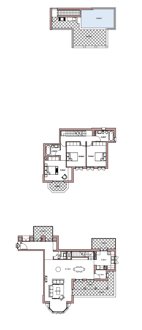 Luxury Triplex 3 – Bedroom Penthouse for Sale, Close to Beach, Luxury Amenities, Potamos Germasogeia, Limassol