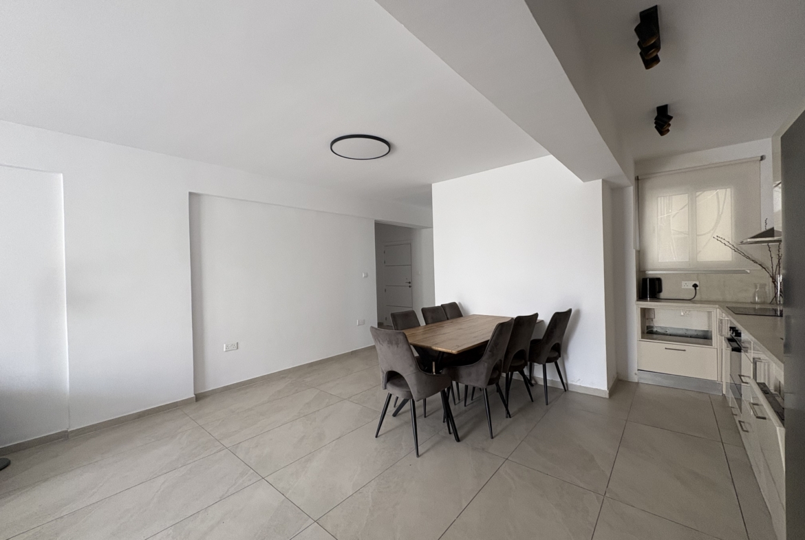 Renovated 3-Bedroom apartment for Rent, Close to sea, Enaerios, Limassol