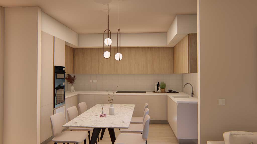 Stylish 1 – Bedroom Apartment for Sale, Germasogeia Village, Limassol