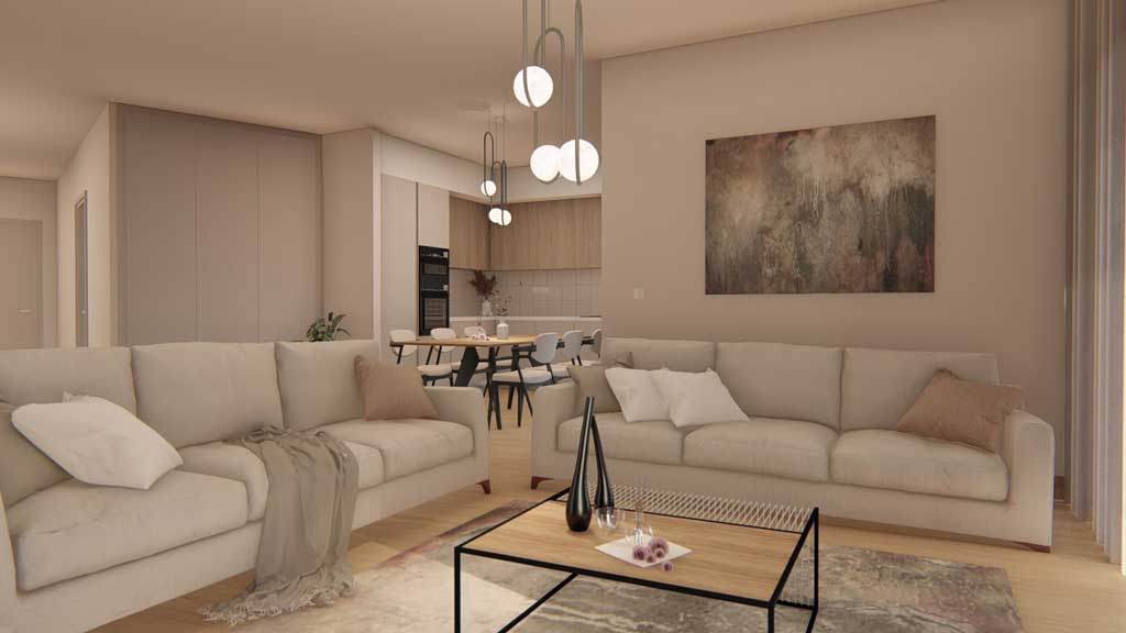Luxury 3 – Bedroom Apartment for Sale ,Expansive Veranda, Germasogeia Village , Limassol
