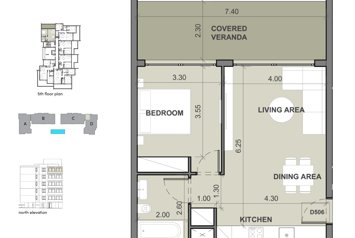 Modern Studio Apartment for Sale, Agios Nicolaos, Limassol