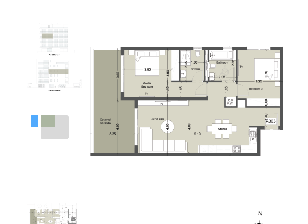 Modern 2–-Bedroom Residence Apartment for Sale, Potamos Germasogeias, Limassol