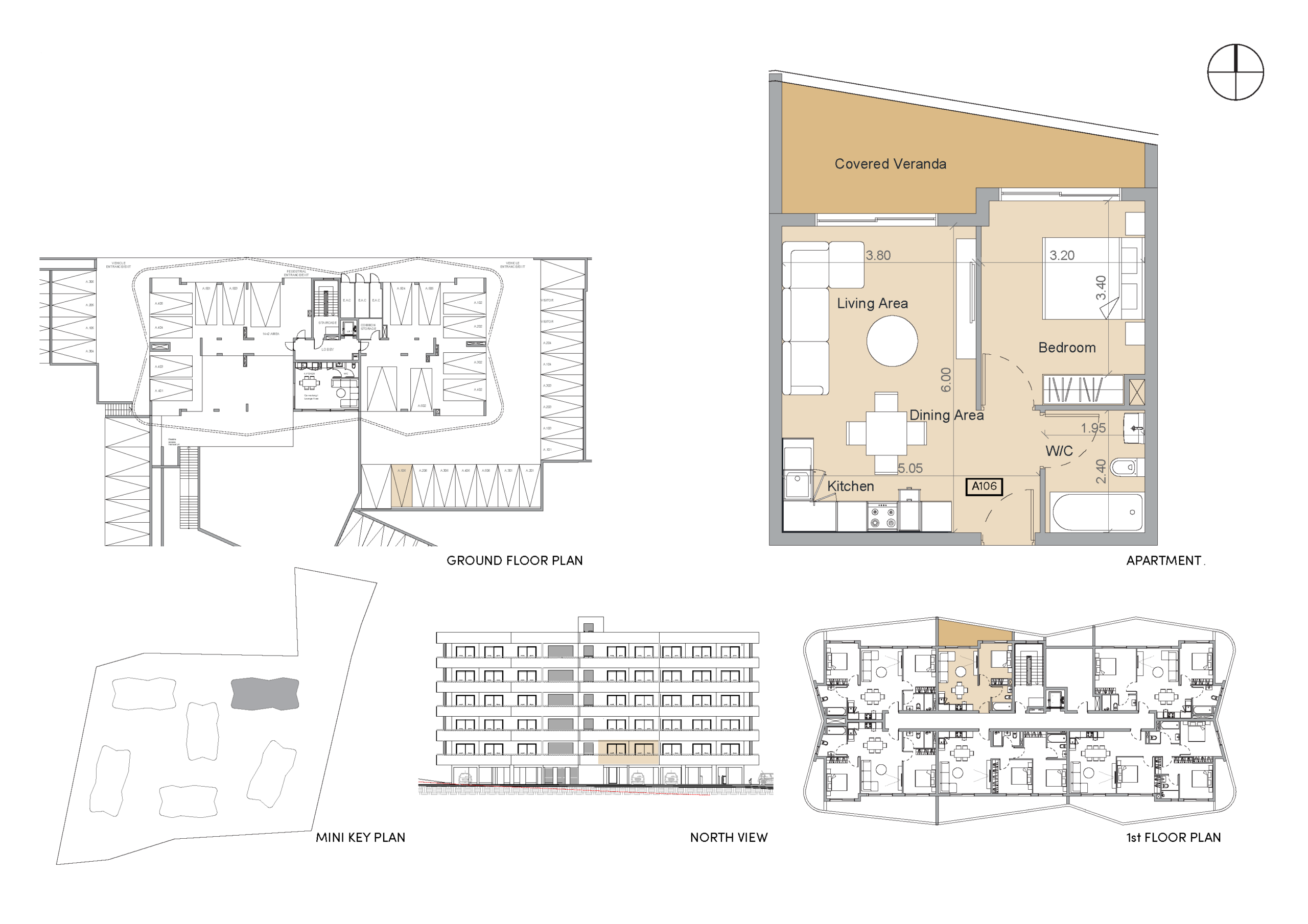 Plan_1781268249139_ls6vl74ze Stylish 1 – Bedroom Apartment for Sale, Germasogeia Village, Limassol