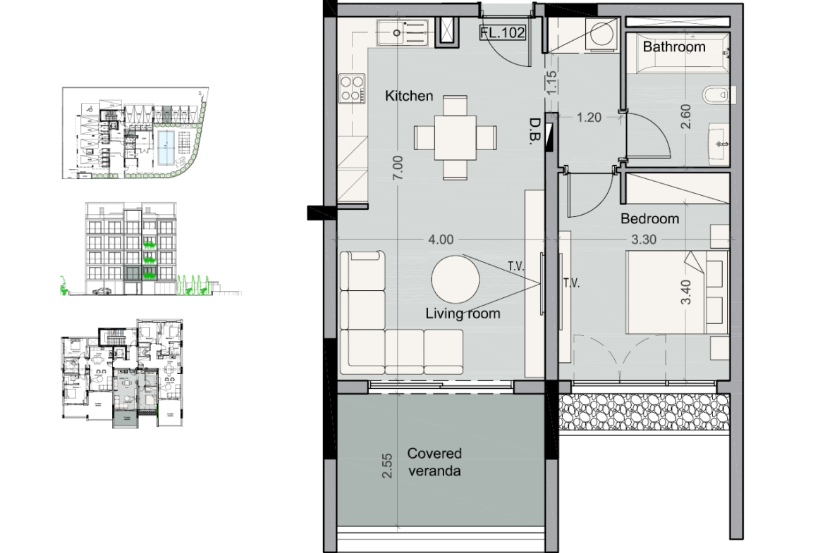 Modern 1-Bedroom Apartment for Sale, Potamos Germasogeia, Limassol