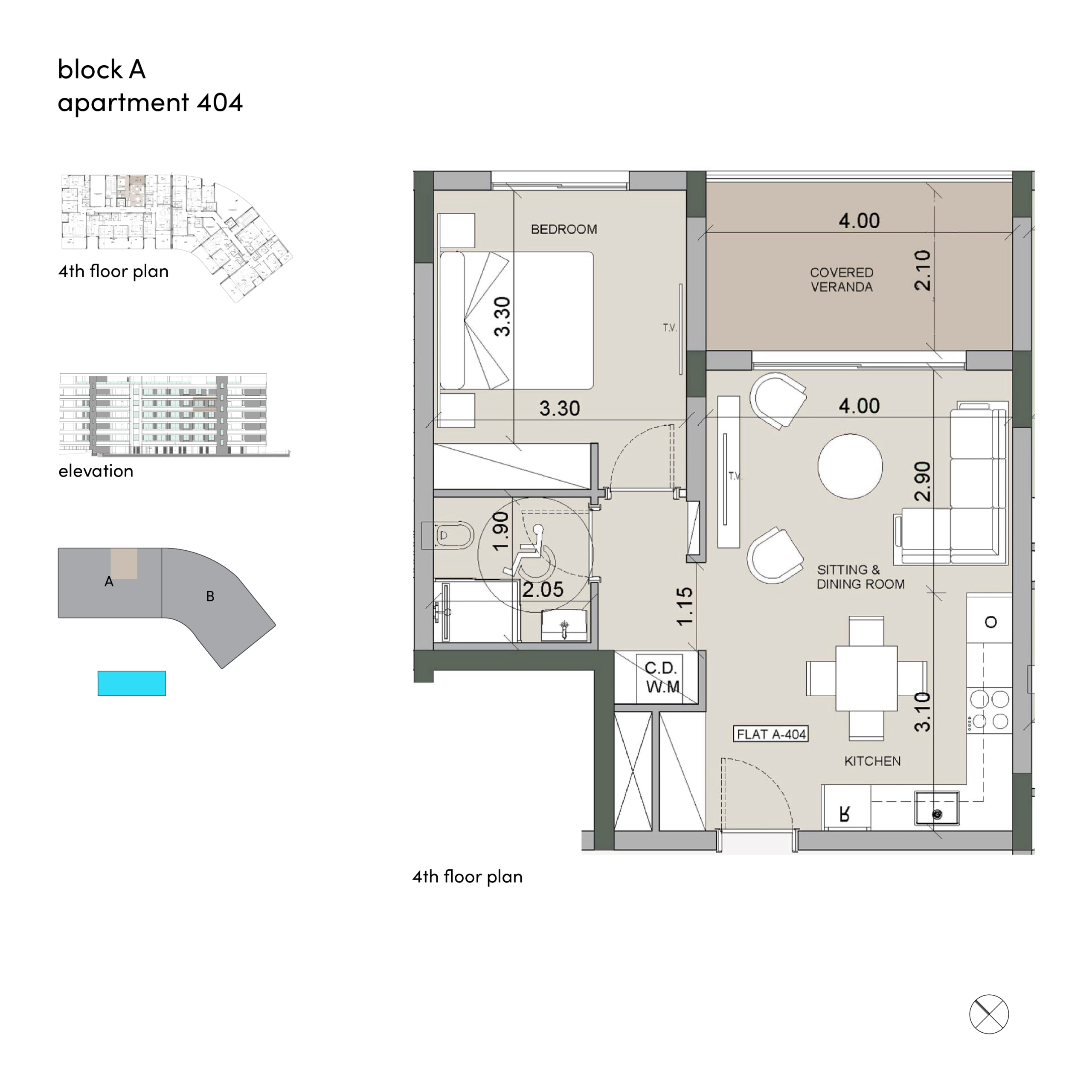 Plan_1781610901374_f6tlrljke Elegant 1-Bedroom Apartment for Sale, Moments from the Beach, Agios Tychonas, Limassol
