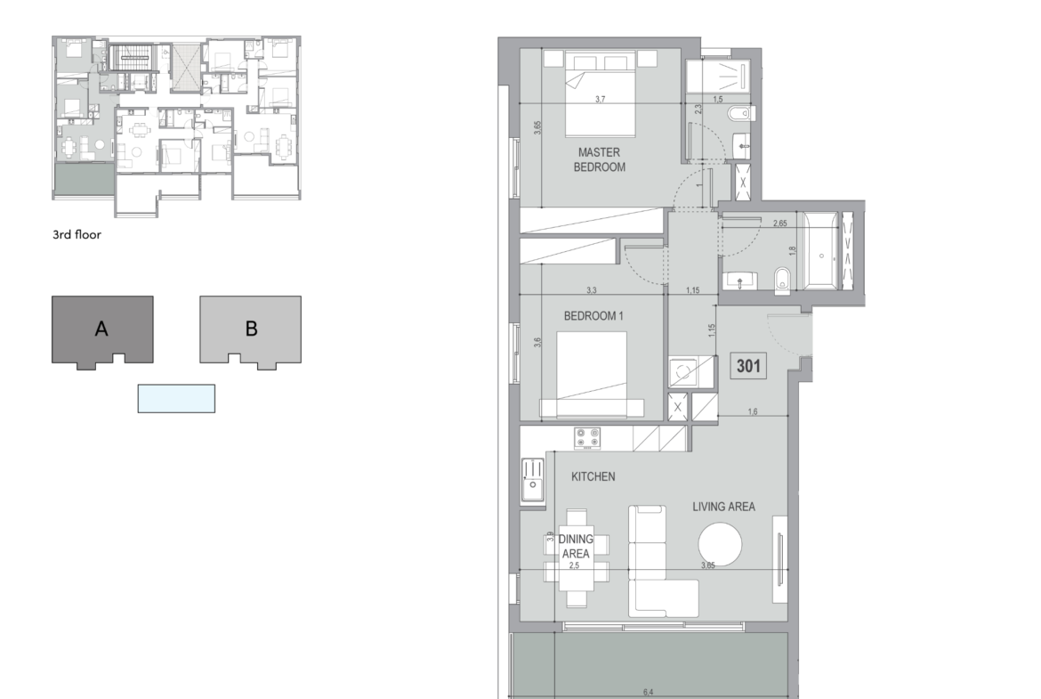 Stylish 2-Bedroom Apartment for Sale, Leisure Amenities, Potamos Germasogeias, Limassol