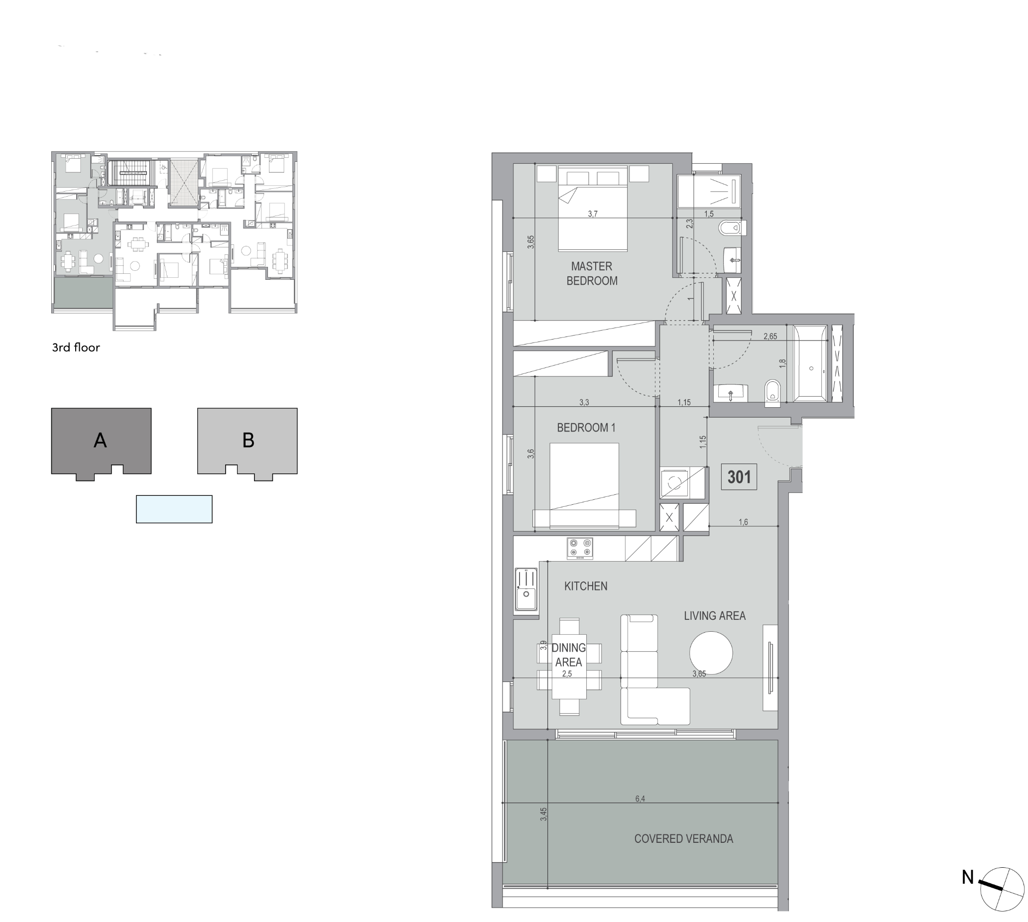 Stylish 2-Bedroom Apartment for Sale, Leisure Amenities, Potamos Germasogeias, Limassol