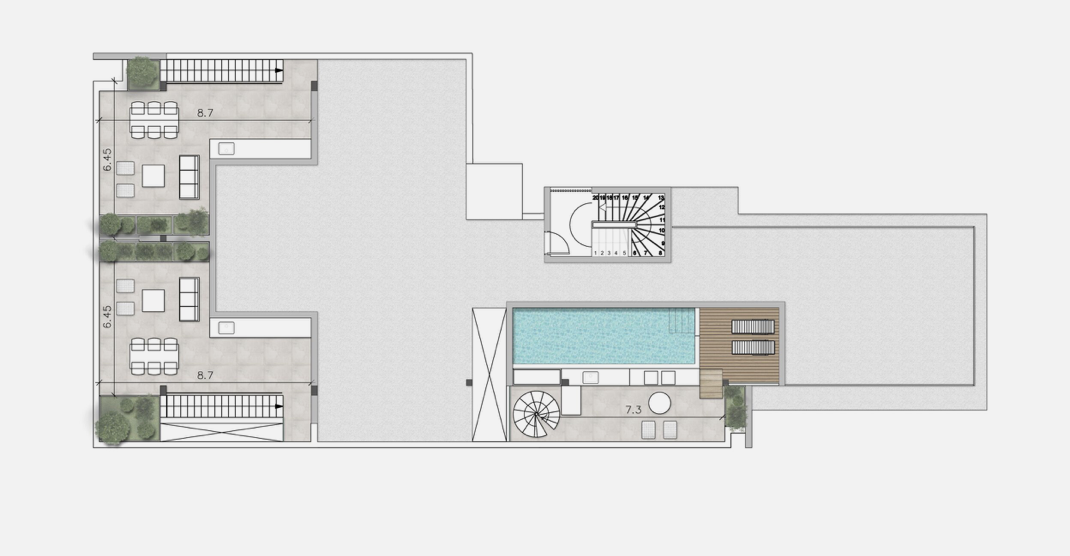 Luxury 3-Bedroom Penthouse with Private Roof Garden for Sale, Agios Athanasios, Limassol
