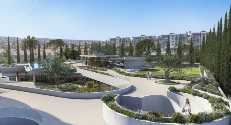 Premium 4+1 Bedroom Apartment with Large Entertaining Spaces for Sale, Germasogeia, Limassol