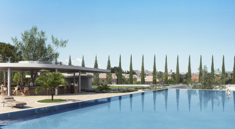 Exceptional 4 + 1 Apartment with Expansive Outdoor Areas and Private Sun Deck for Sale, Germasogeia, Limassol