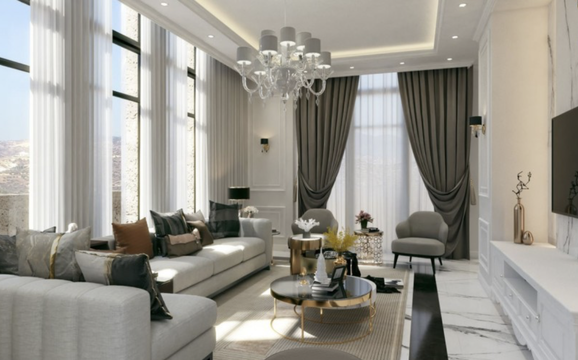 Luxury 3 – Bedroom Residence for Sale, Extended Veranda and Covered Planter, Germasogeia, Limassol