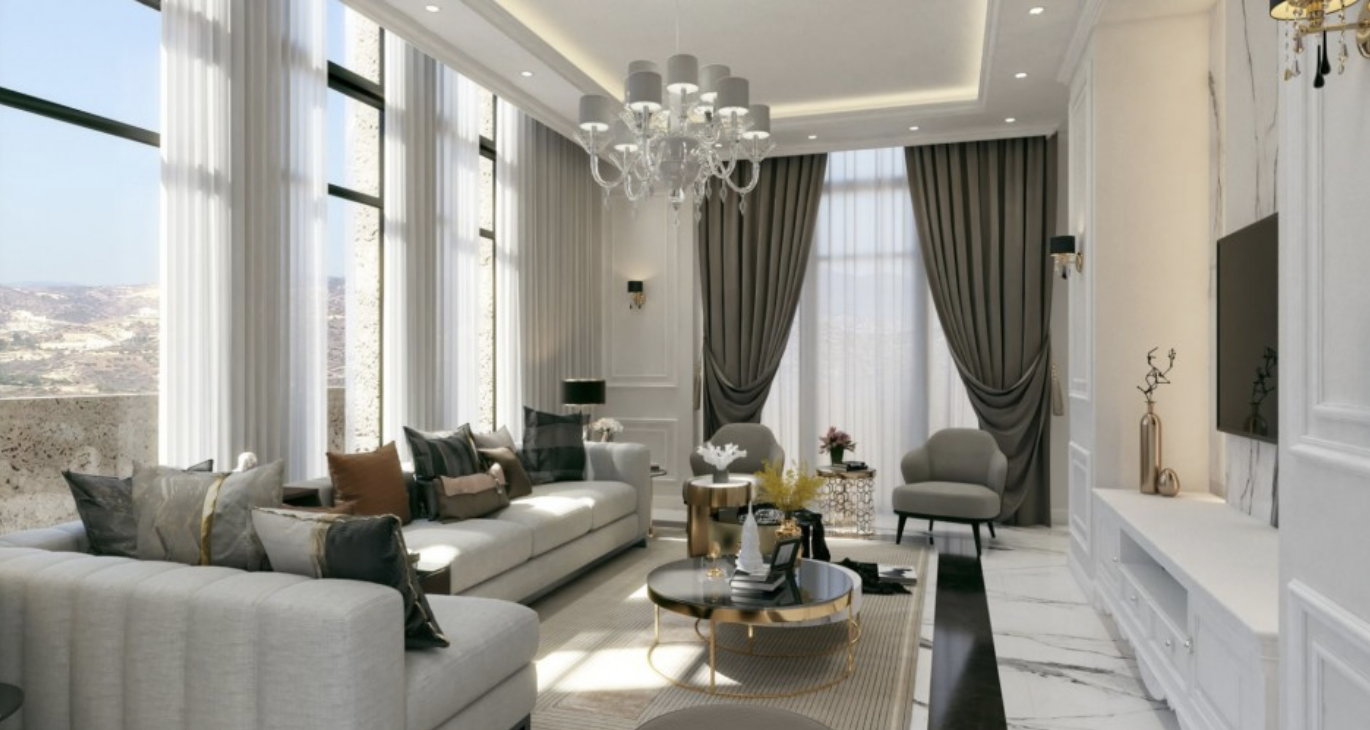Luxury 3 – Bedroom Residence for Sale, Extended Veranda and Covered Planter, Germasogeia, Limassol