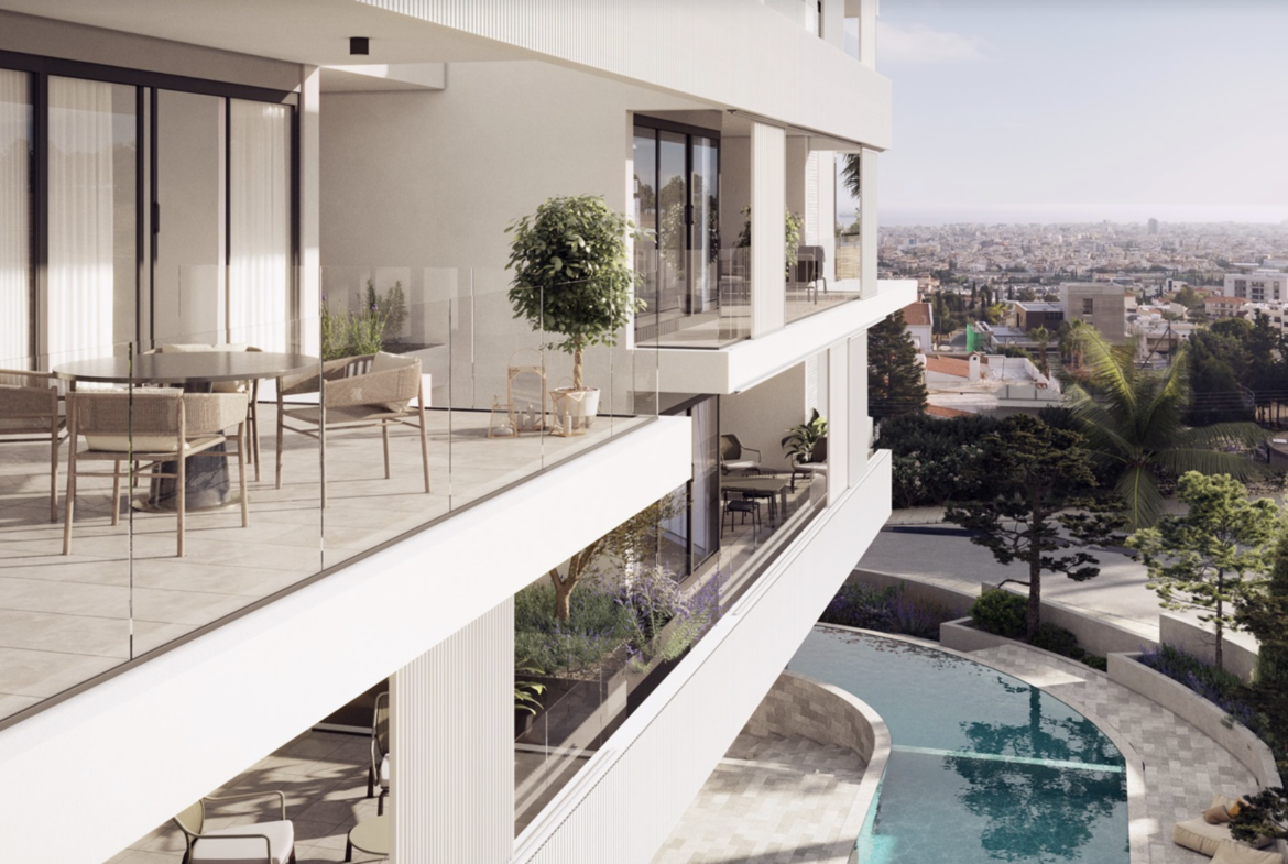 Modern 2-Bedroom Apartment for Sale, Spacious Veranda. Panthea, Limassol