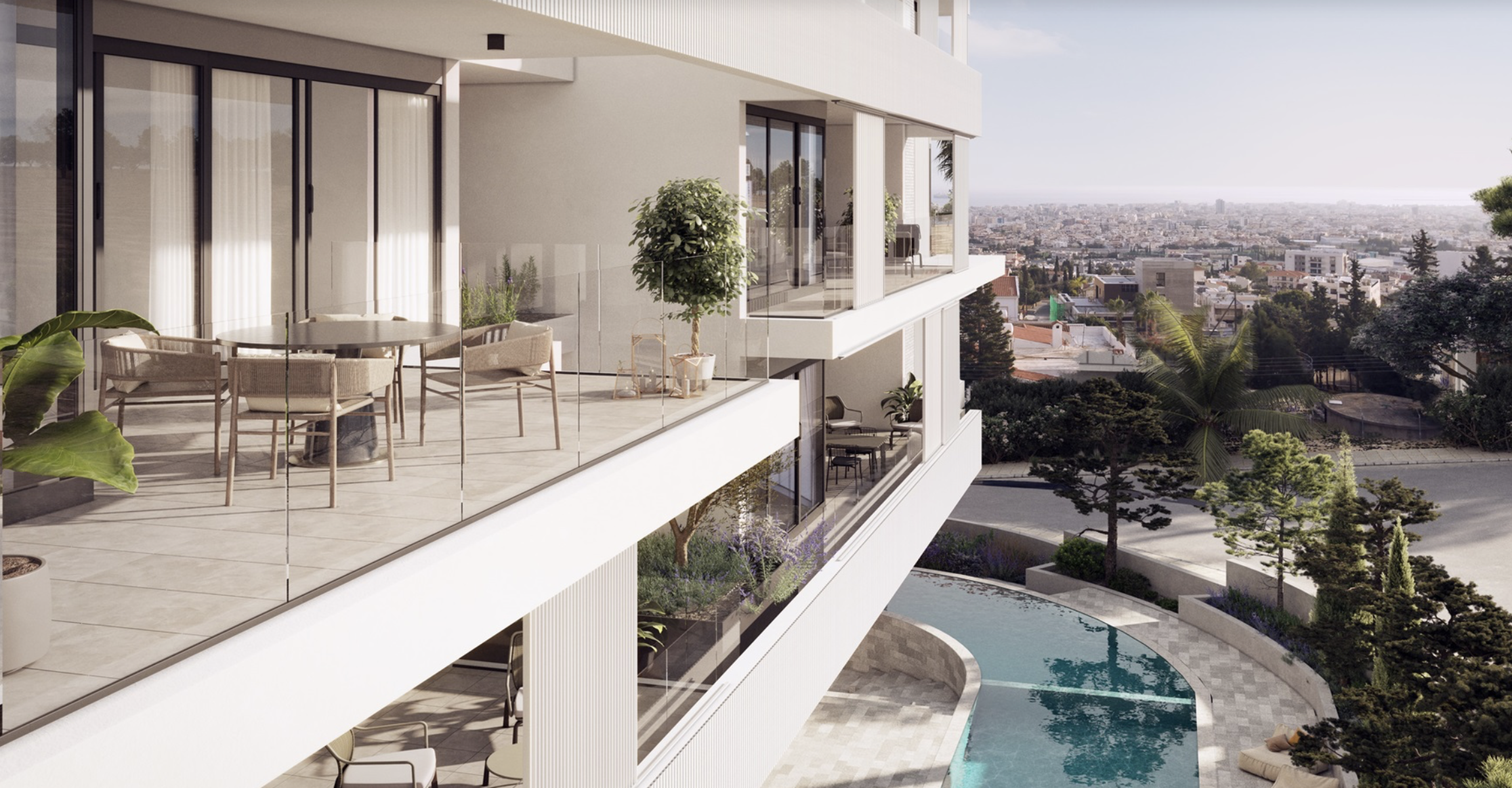 Modern 2-Bedroom Apartment for Sale, Spacious Veranda. Panthea, Limassol