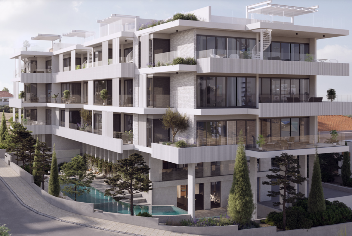 Modern 2-Bedroom Apartment for Sale, Spacious Veranda. Panthea, Limassol