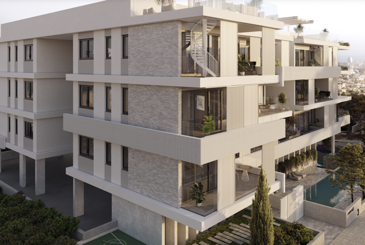 Modern 2-Bedroom Apartment for Sale, Spacious Veranda. Panthea, Limassol