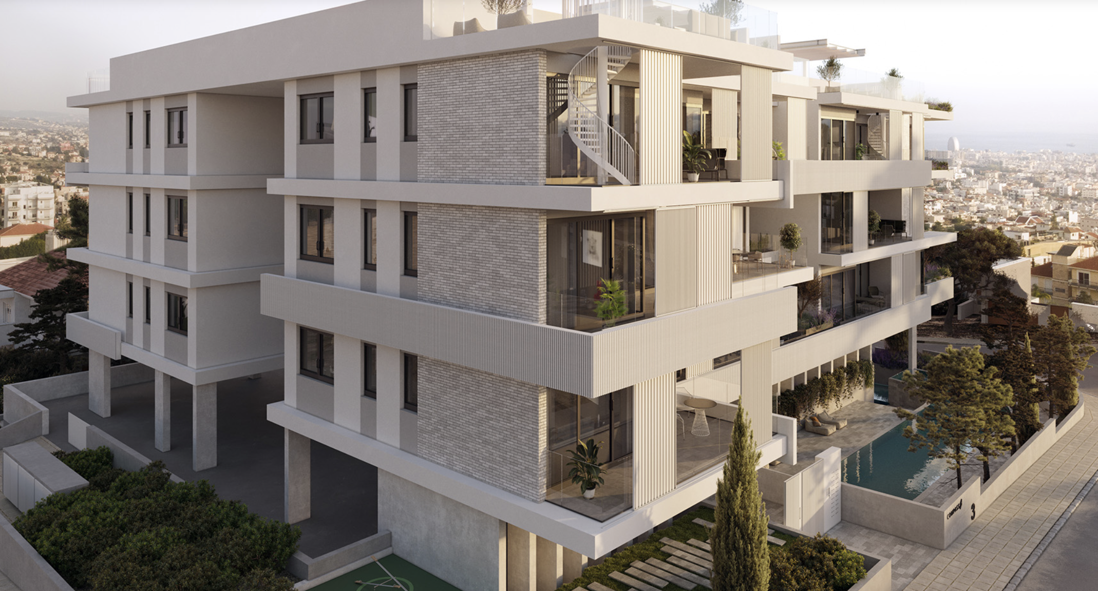 Modern 2-Bedroom Apartment for Sale, Spacious Veranda. Panthea, Limassol