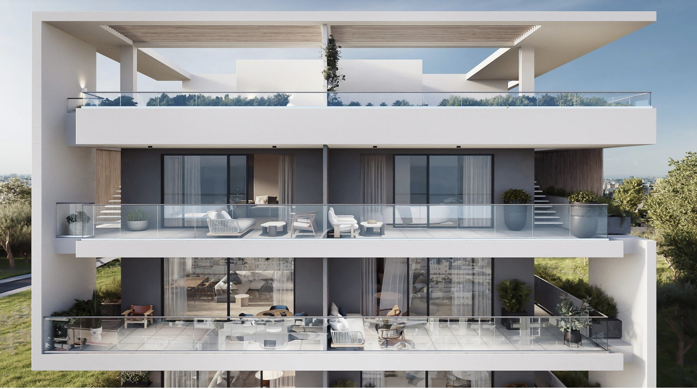 Luxury 3-Bedroom Penthouse with Private Roof Garden for Sale, Agios Athanasios, Limassol