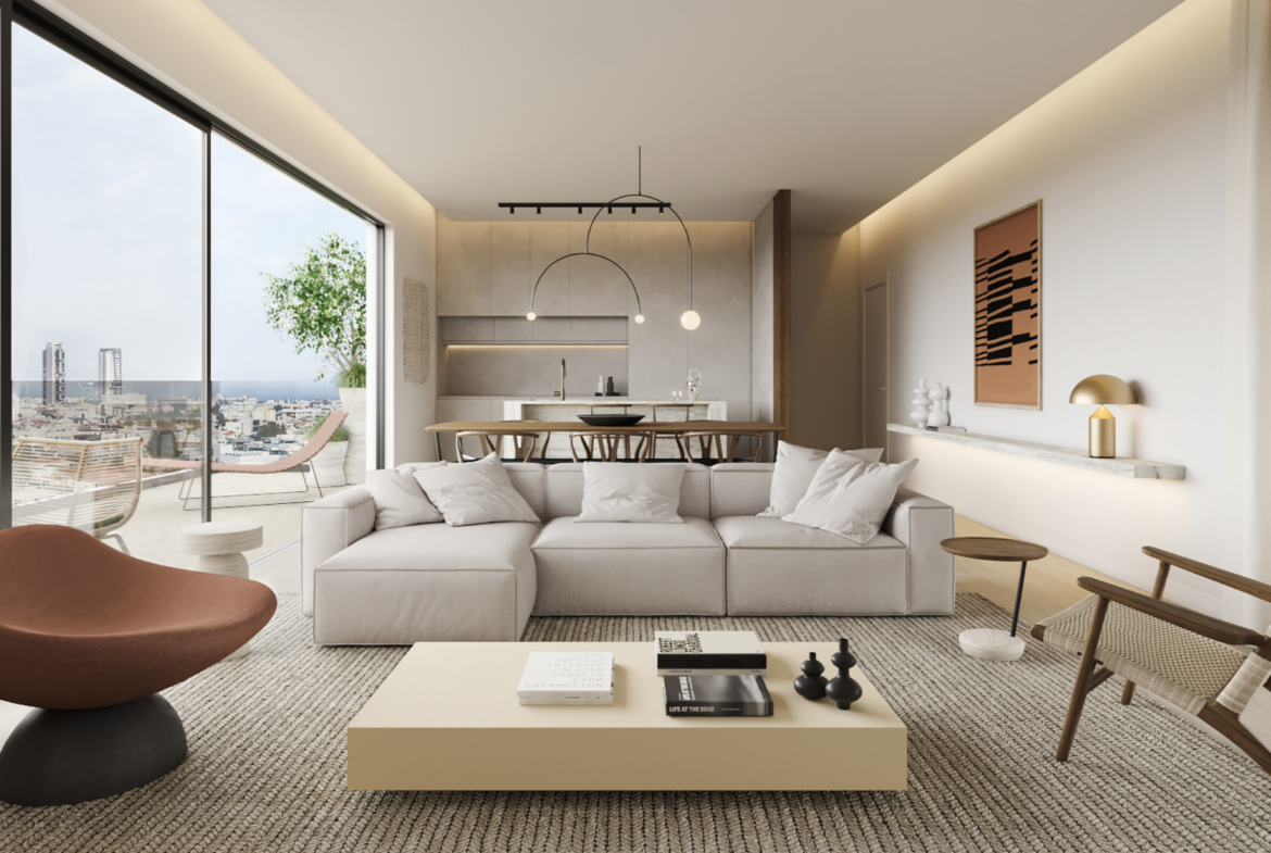 Luxury 3-Bedroom Penthouse with Private Roof Garden for Sale, Agios Athanasios, Limassol