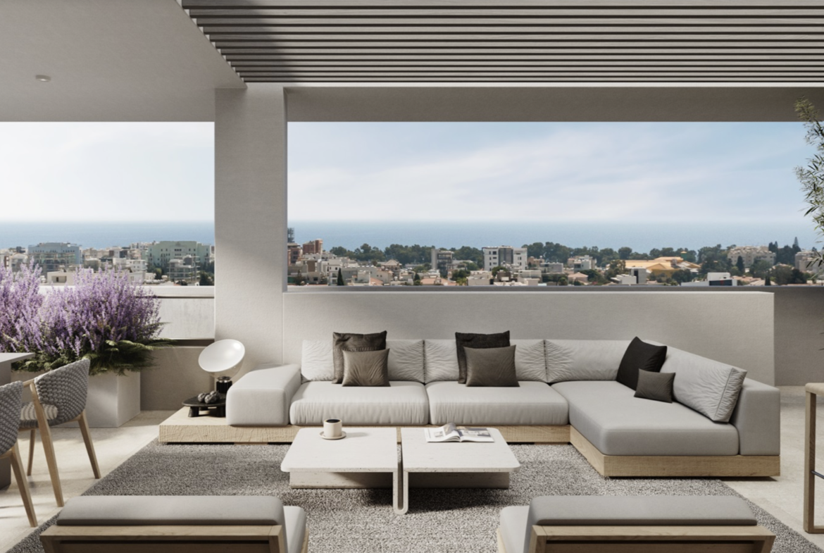 Spacious 2-Bedroom Penthouse for Sale,Private Roof Garden, Ayios Athanasios, Limassol