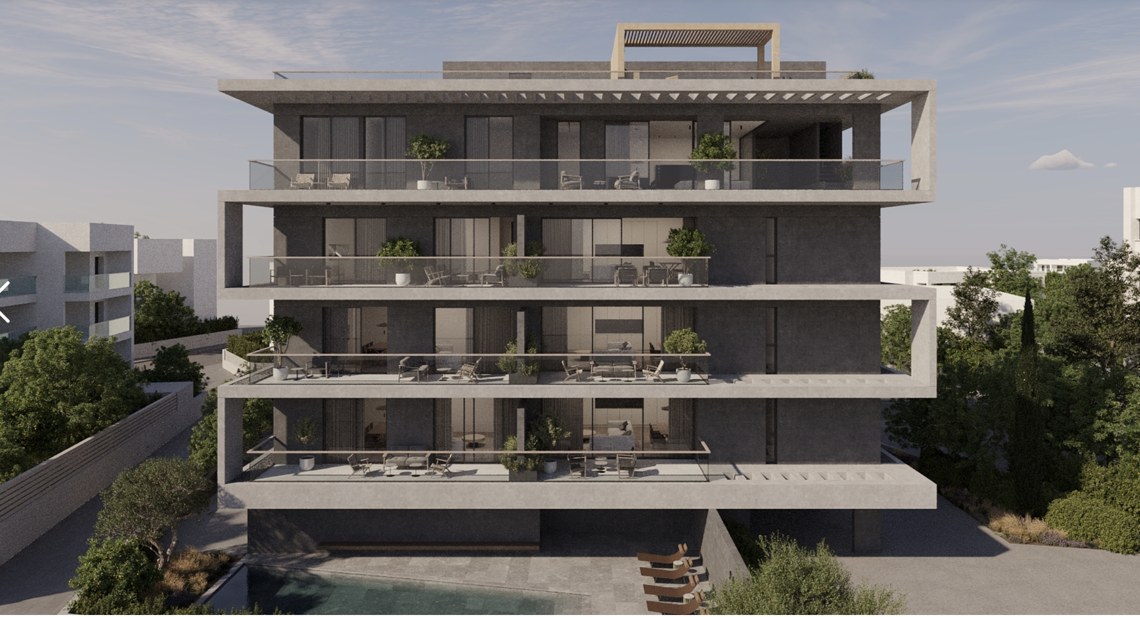 Modern 2-Bedroom Apartment for Sale, Expansive Covered Veranda, Potamos Germasogeia, Limassol