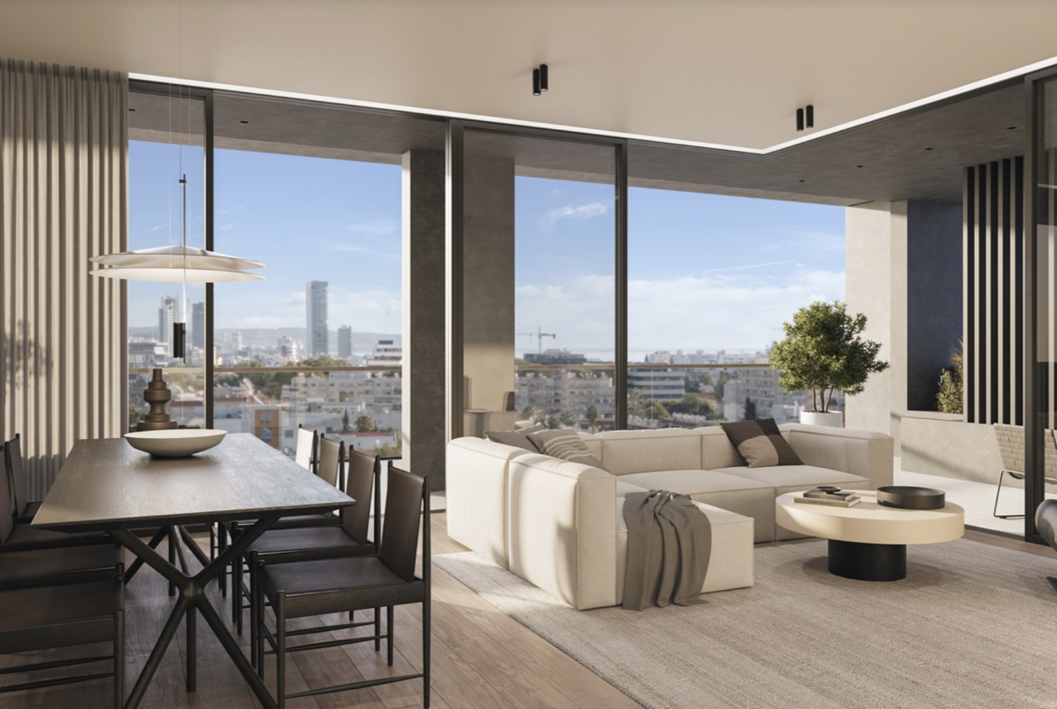 Modern 2-Bedroom Apartment for Sale, Expansive Covered Veranda, Potamos Germasogeia, Limassol