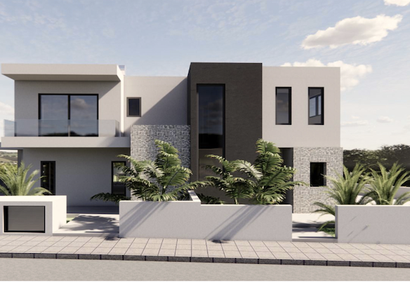 Brand-New Modern3-Bedroom Link-Detached Houses for Sale, Palodia, Limassol