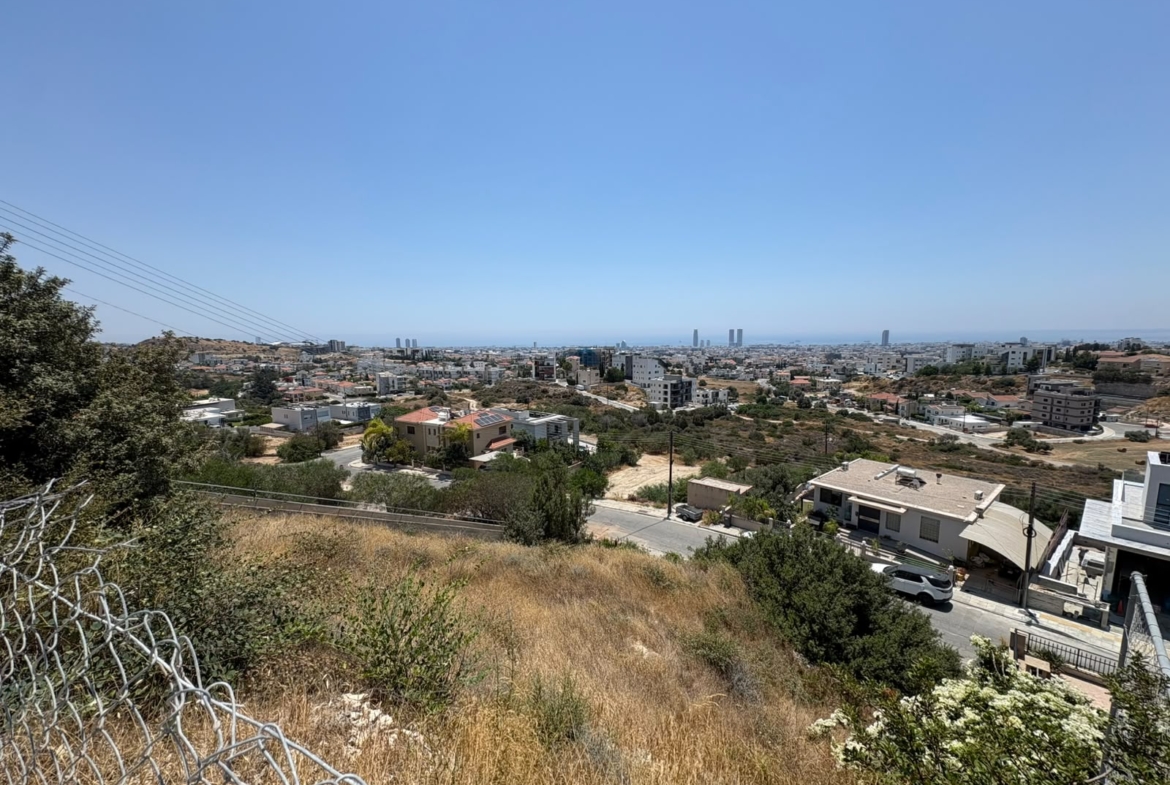 Premium Residential Plot with Panoramic Sea Views, Agios Athanasios, Limassol