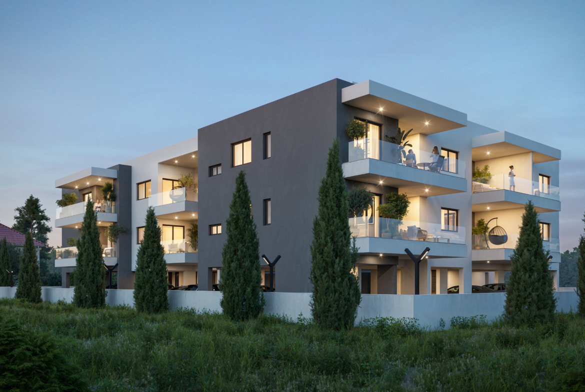 Modern 1-Bedroom Apartments for Sale, Erimi, Limassol