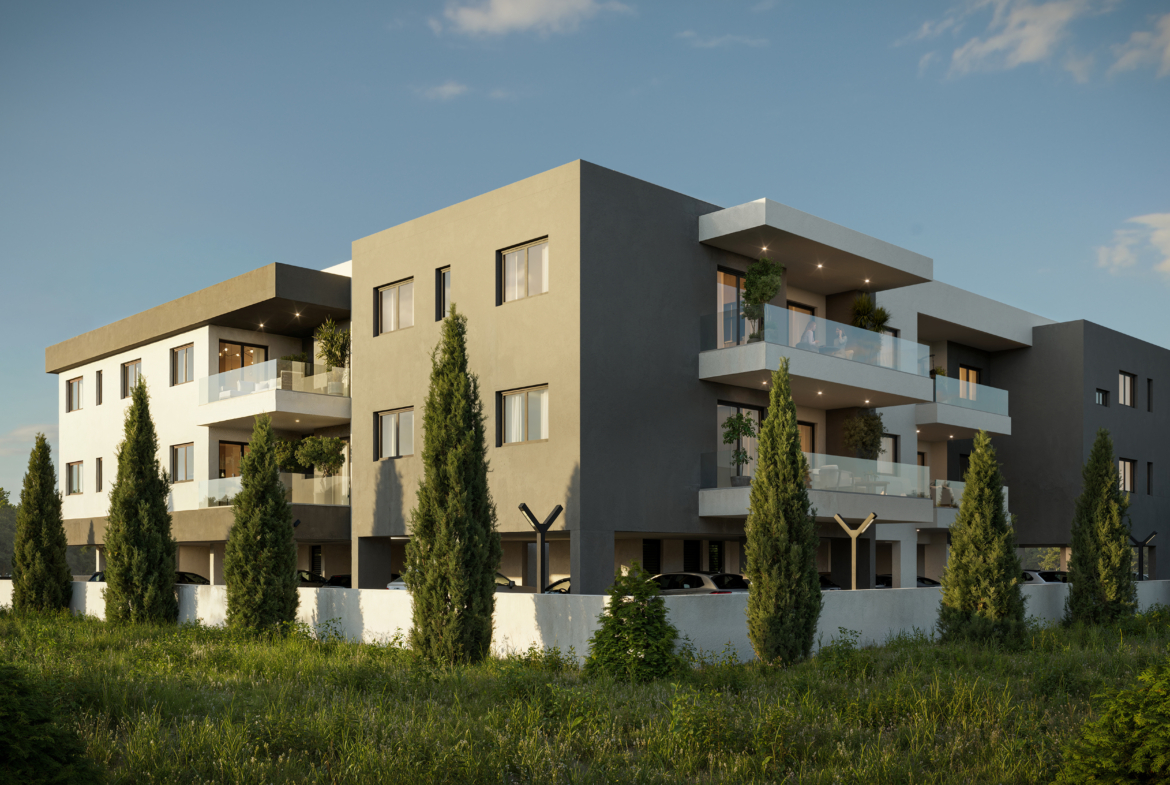 Modern 1-Bedroom Apartments for Sale, Erimi, Limassol
