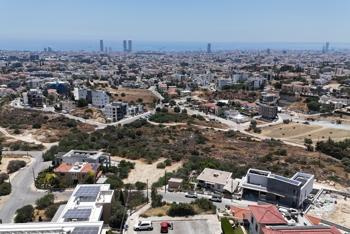 Premium Residential Plot with Panoramic Sea Views, Agios Athanasios, Limassol