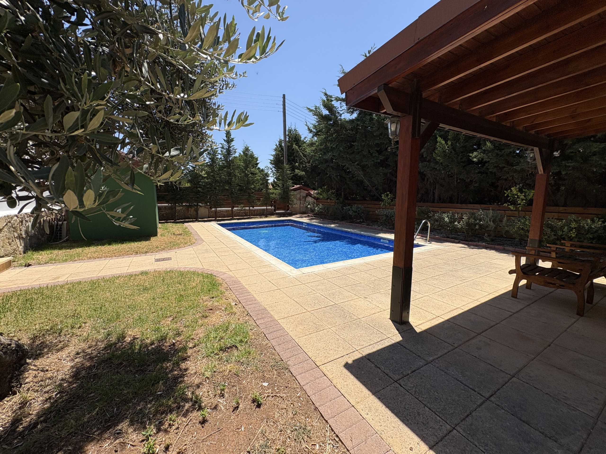 Spacious 4-Bedroom Detached House with Private Pool for Rent, Souni, Limassol
