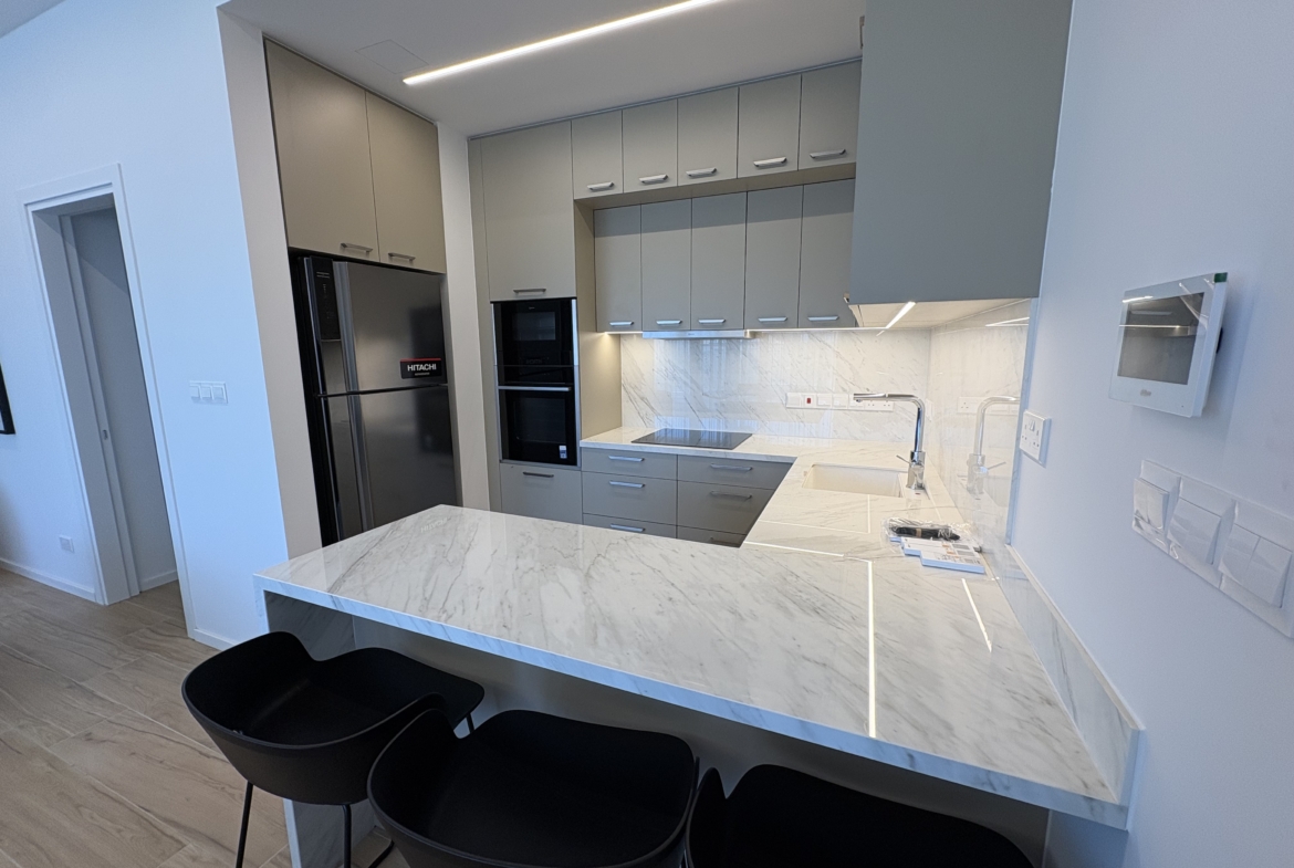 Brand New 2-Bedroom Penthouse Apartment with Private Roof Garden for Rent, Potamos Germasogeia, Limassol