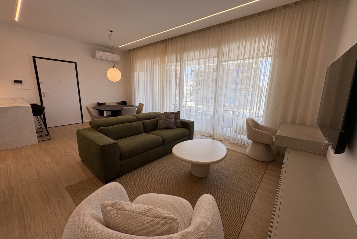 Brand New 2-Bedroom Penthouse Apartment with Private Roof Garden for Rent, Potamos Germasogeia, Limassol