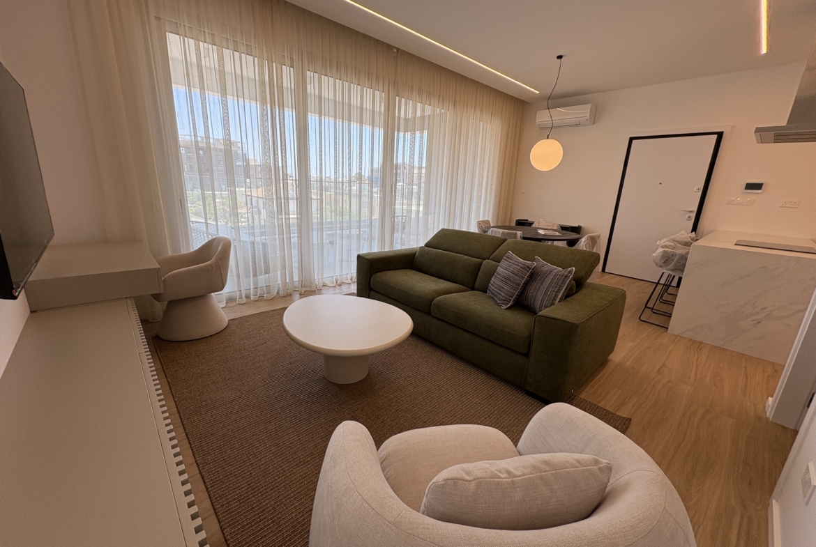 Modern Brand New 2-Bedroom Apartment for Rent in Potamos Germasogeia, Limassol