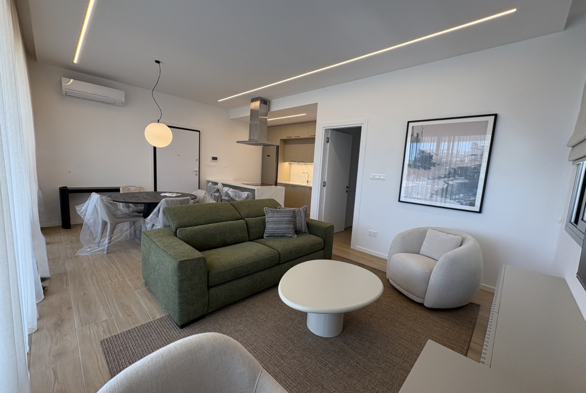Modern Brand New 2-Bedroom Apartment for Rent in Potamos Germasogeia, Limassol