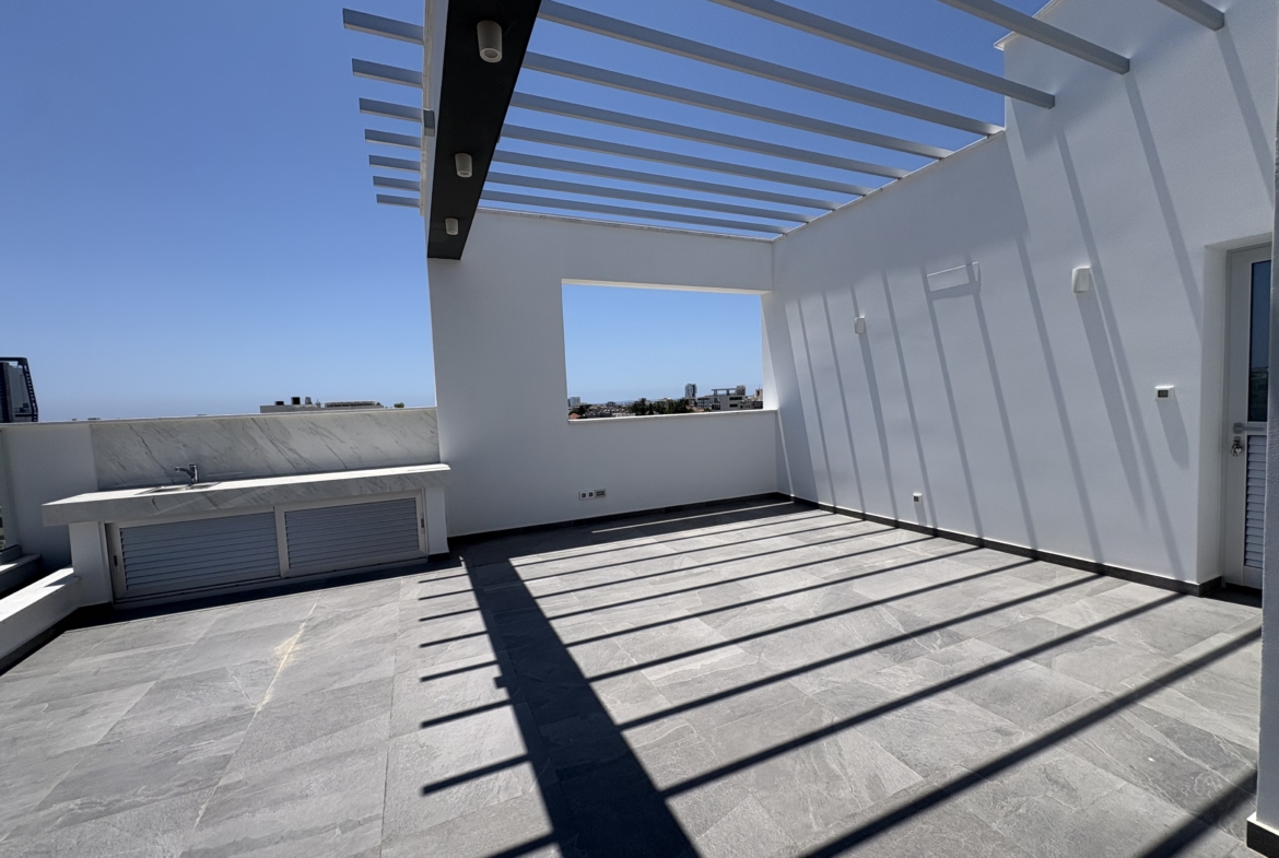 Brand New 2-Bedroom Penthouse Apartment with Private Roof Garden for Rent, Potamos Germasogeia, Limassol