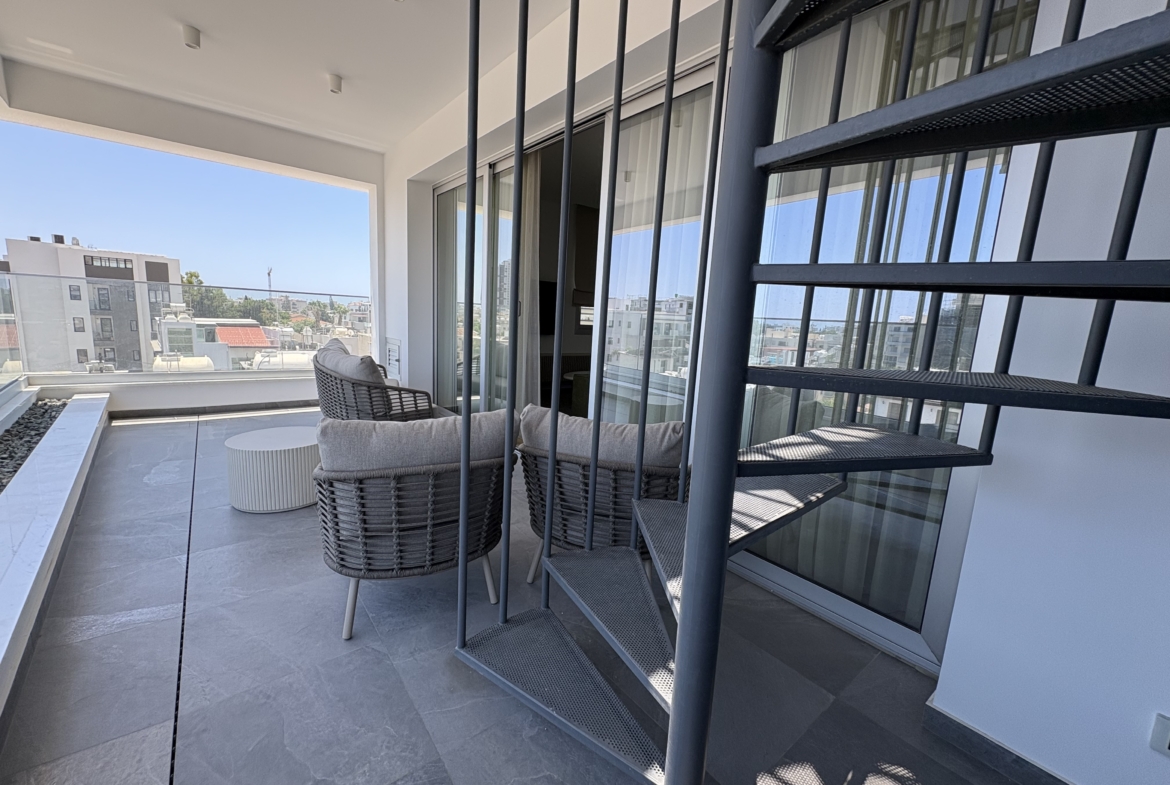 Brand New 2-Bedroom Penthouse Apartment with Private Roof Garden for Rent, Potamos Germasogeia, Limassol