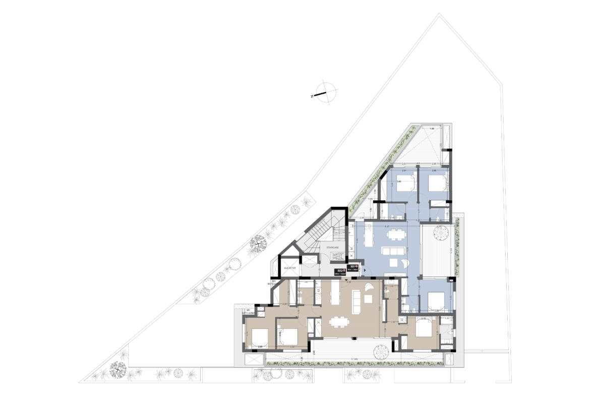 Luxury 3-Bedroom Penthouse with Private Roof Garden for Sale, Old Town, Limassol