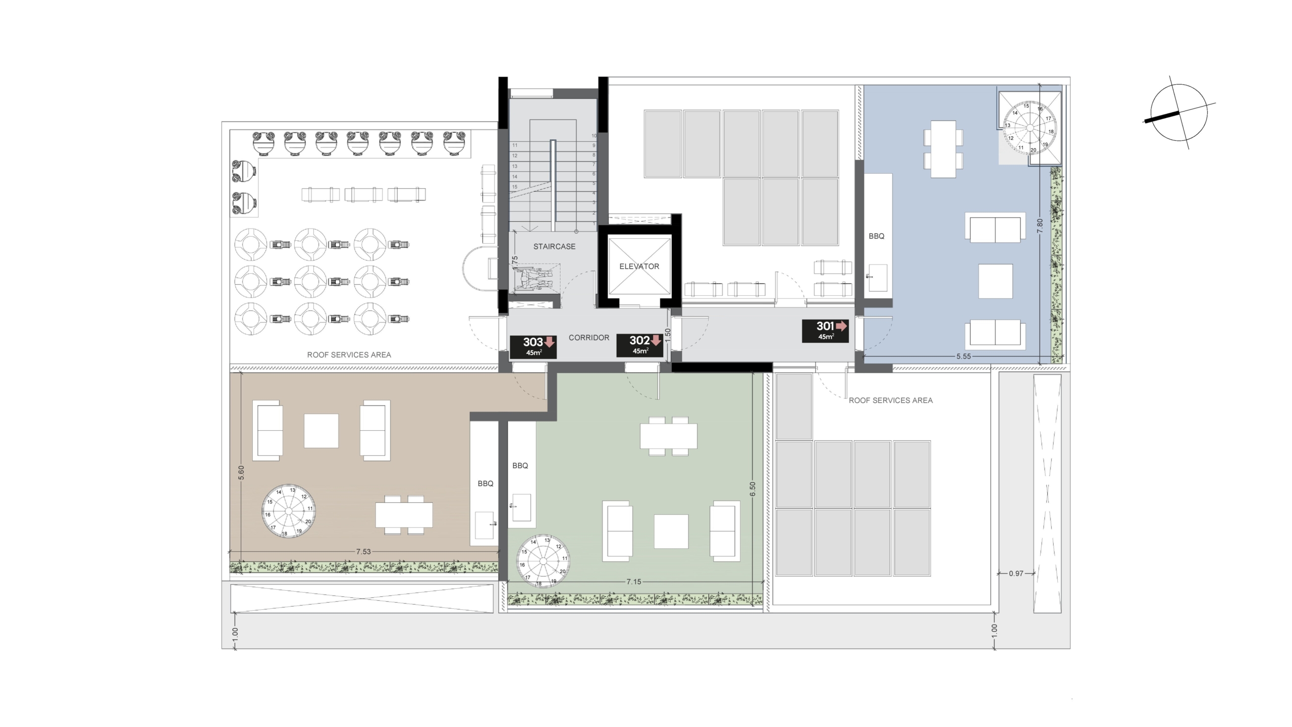 Modern 2-Bedroom Penthouse with Private Roof Garden for Sale, Agios Athanasios, Limassol