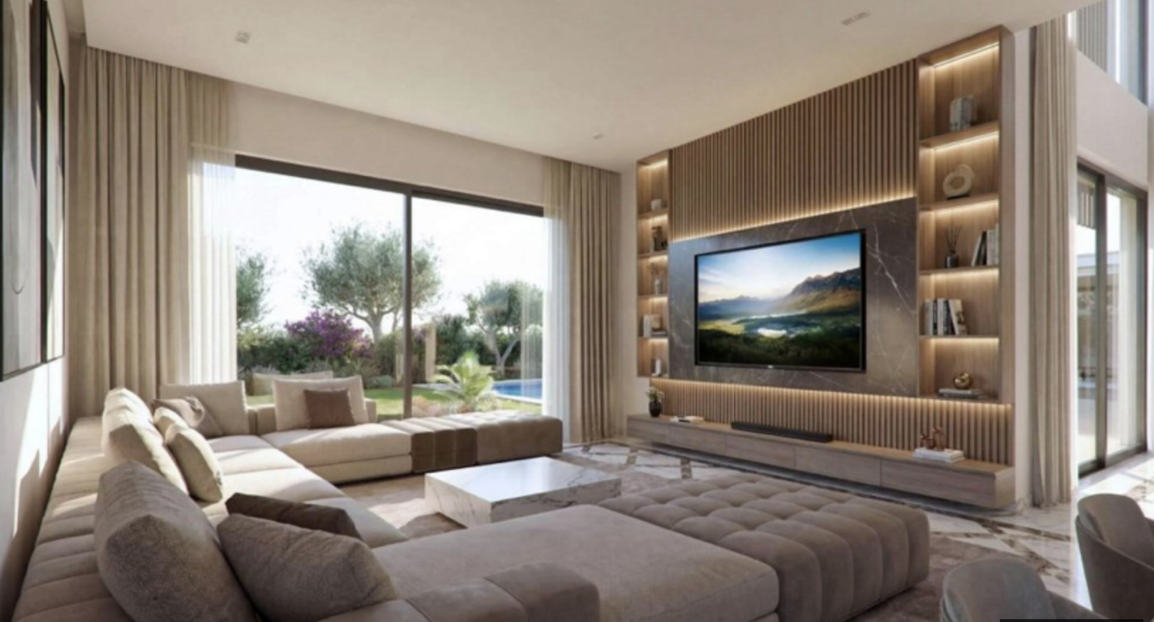 Luxury 7-Bedroom Modern Mansion for Sale, Luxury Specifications, Mouttagiaka, Limassol