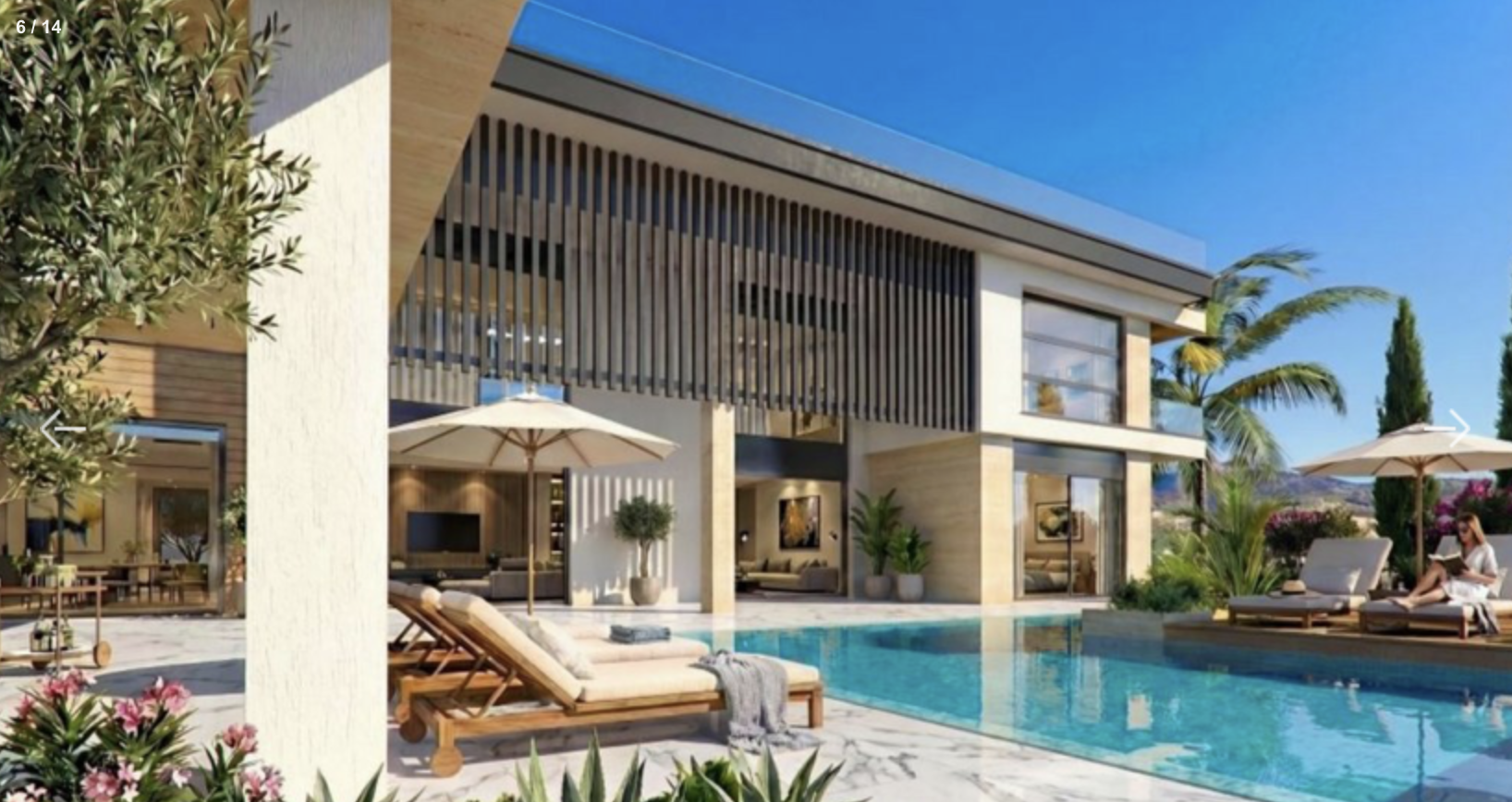 Luxury 7-Bedroom Modern Mansion for Sale, Luxury Specifications, Mouttagiaka, Limassol